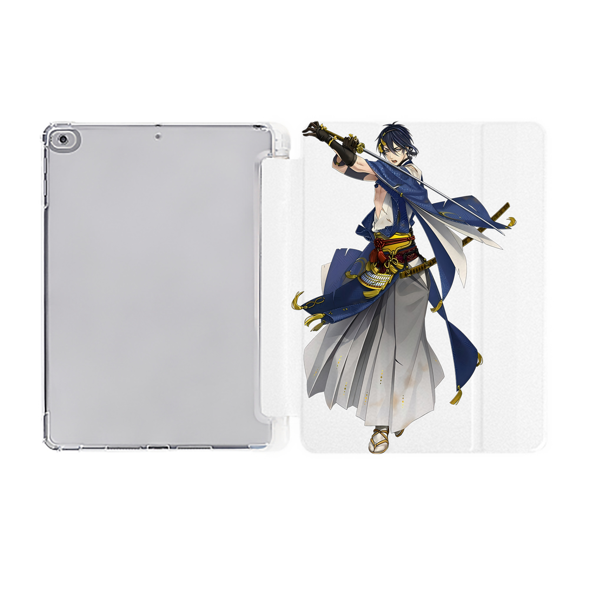 （画像用） 転スラ Regarding Reincarnated to Slime IPad ケース ペン収納付き 三つ折りスタンド PUレザー×シリコン 対応機種9.5/10.5/10.9インチ